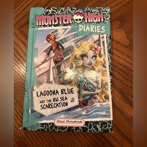 Monster High Book | Diaries hardcover chapter kids book